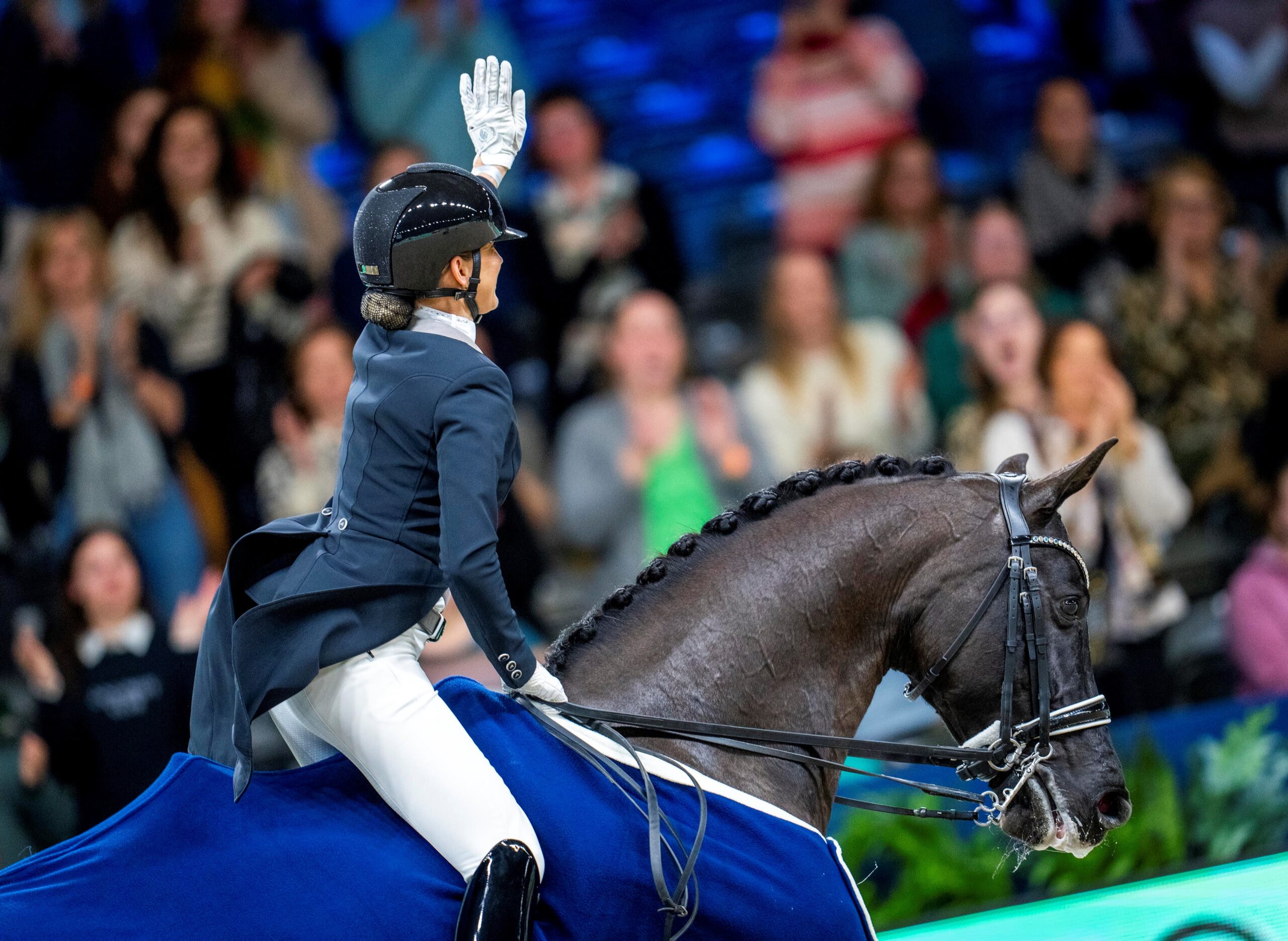 Marlies & Jacky Kennedy DVB winnen in Amsterdam - Dressuurstal van Baalen